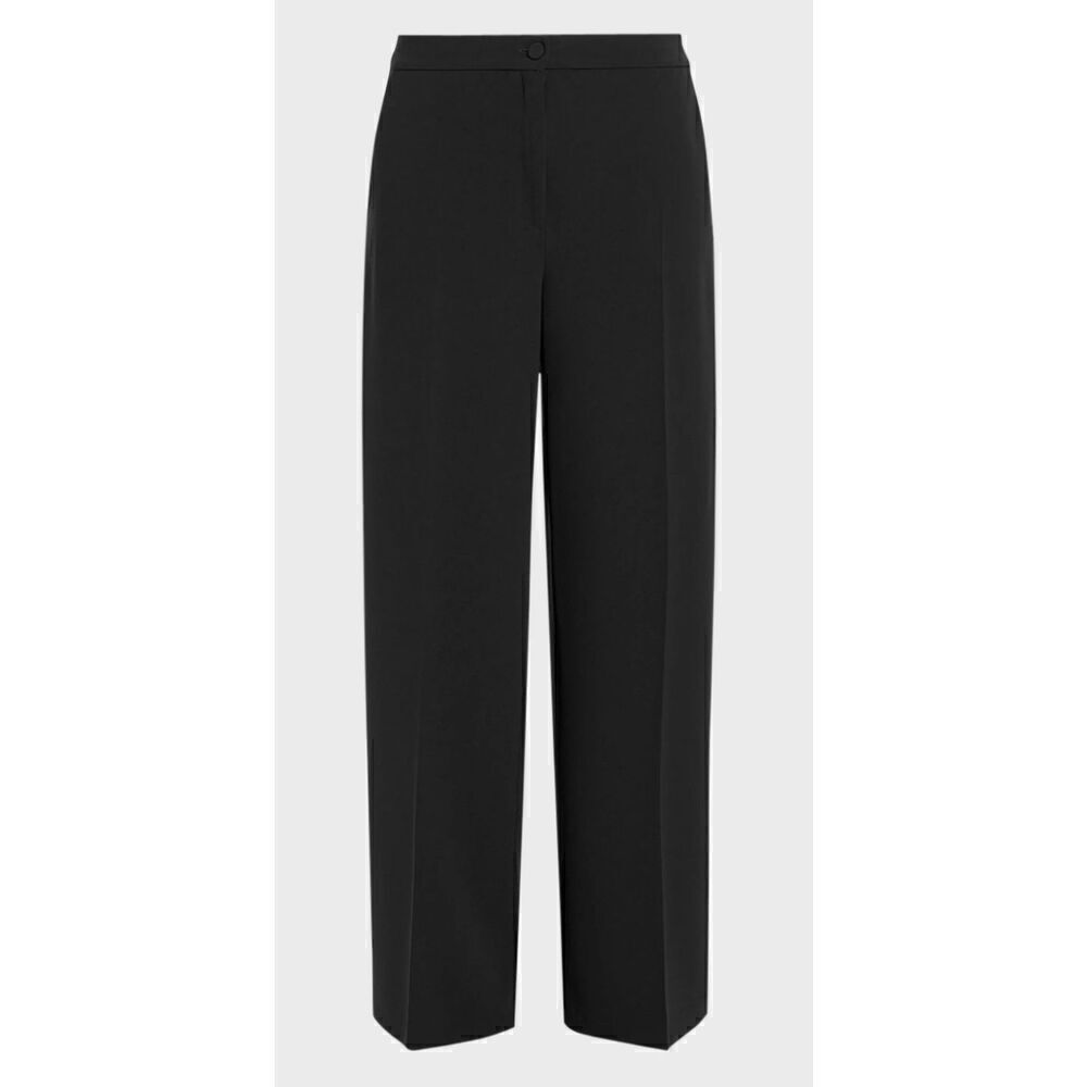 Marina Rinaldi Plus Size Riccor Straight-Leg Pants in Black NWT Size US 20